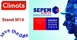 Lire la suite : SALON SEPEM GRENOBLE 2022