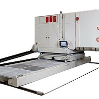 Combined vibration temperature, vibration and temperature test chamber ...